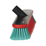Vikan 370mm waterfed vehicle brush soft split black 475752 detailed bristle close-up