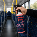 Air Fresh Cherry ready-to-use interior air freshener, bottle detail