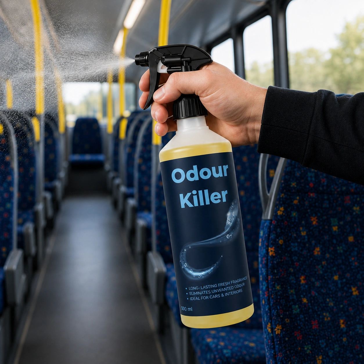Air Fresh Odour Killer ready-to-use interior odour neutraliser, bottle detail