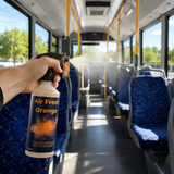 Air Fresh Orange ready-to-use interior air freshener, bottle detail