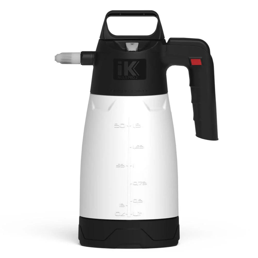 IK Multi Pro 2 hand pressure sprayer 2 litre chemical resistant detailing sprayer