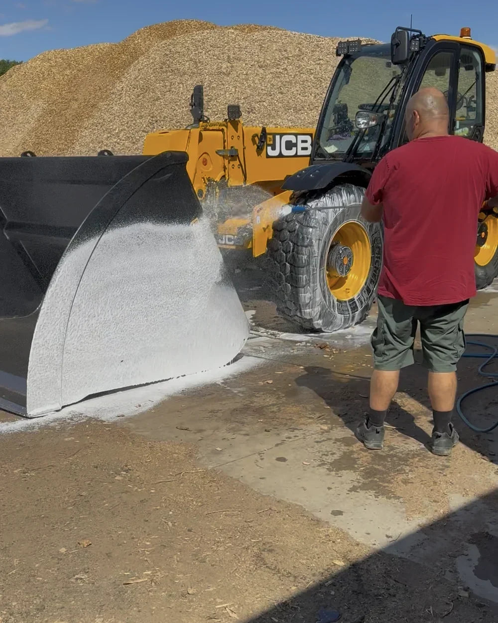 Watery snow foam? How we helped a customer get better results on their farm