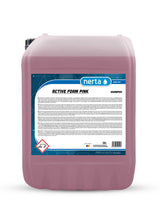 Nerta Active Foam Pink colour-changing pre-wash snow foam concentrate bottle