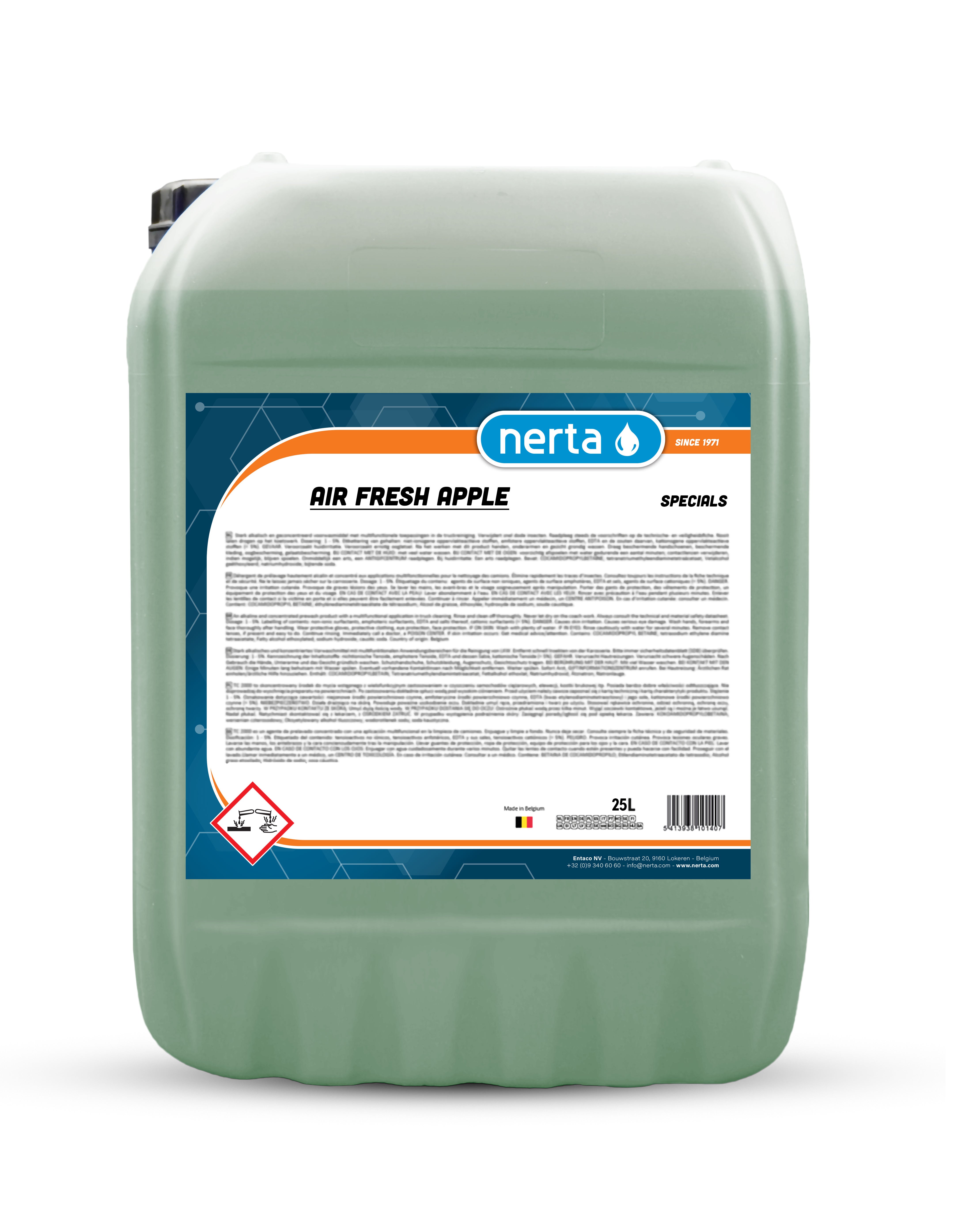 Nerta Air Fresh Apple car air freshener apple scent bottle for vehicle interiors