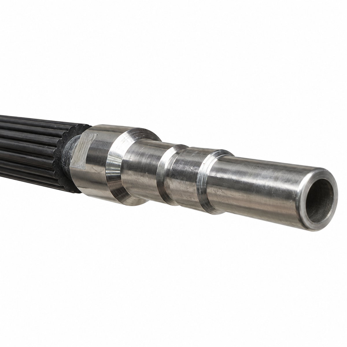 Close up of the metal male quick release connector on the Interpump FOAMKIT snow foam lance