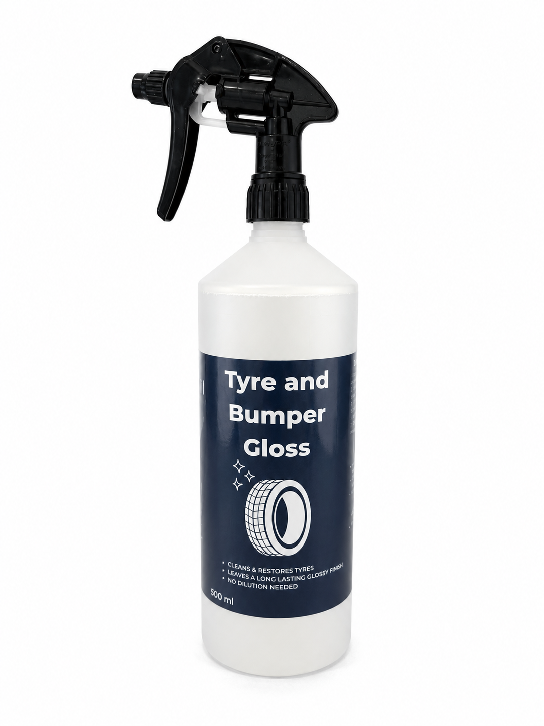 Nerta Tyre & Bumper Gloss high-shine dressing gel for tyres, trim and bumpers