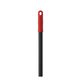 Vikan 1560mm Ø25mm wooden handle 292515552 close-up of threaded brush attachment end